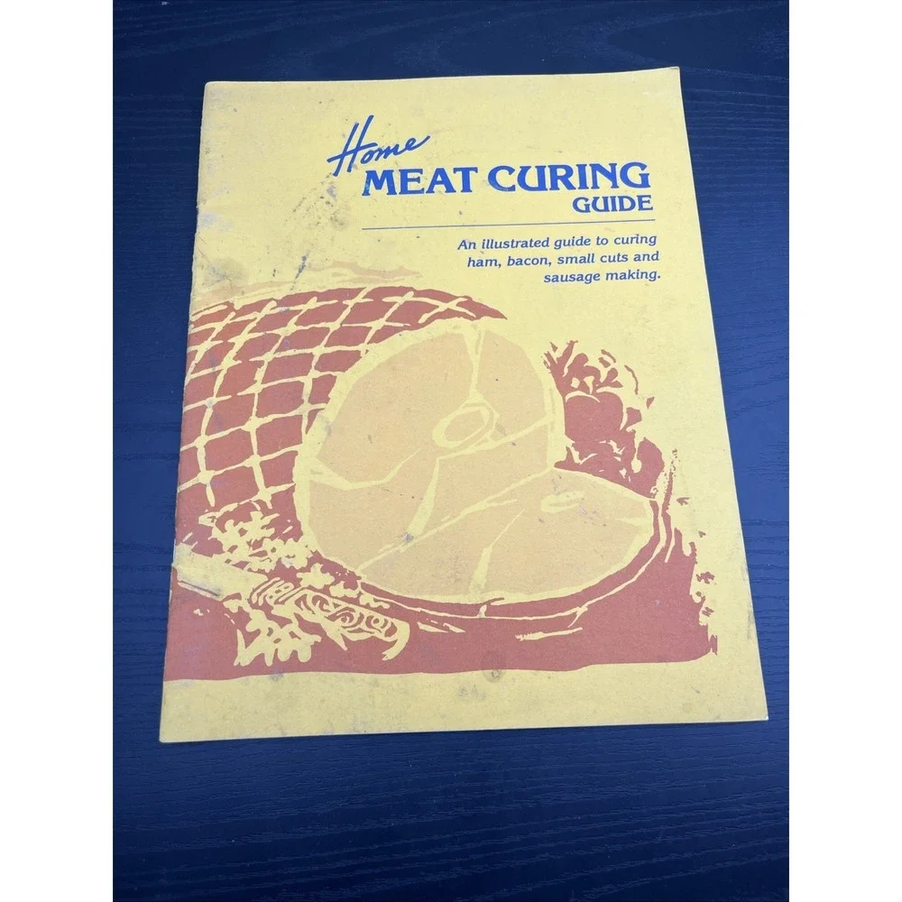 Morton Salt Home Meat Curing Guide Vintage Recipes Smoking Preservation